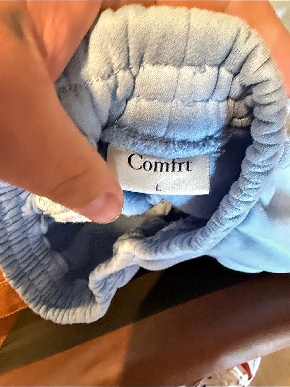 Comfrt Signature Sweatpants Joggers light blue Large - Picture 4 of 6